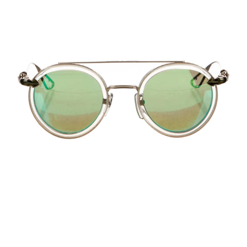 Chrome Hearts Bo'Jmir II Round Sunglasses Chrome Hearts Bo'Jmir II Round Sunglasses